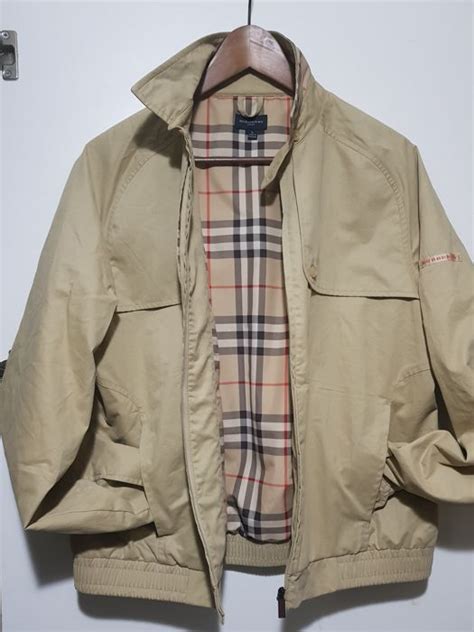 burberry mens golf jacket|vintage Burberry golf jacket.